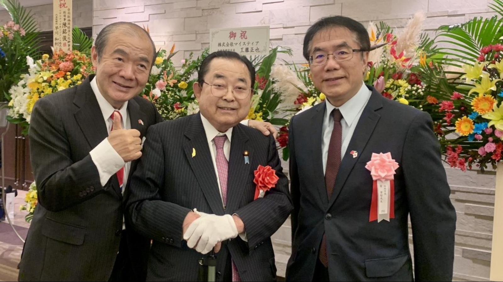 黃偉哲赴福岡國慶酒會推台南外交 農特產躍上國際舞台深化台日友誼