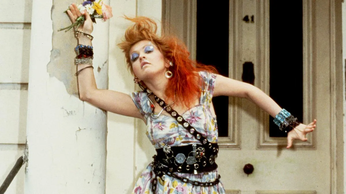 Cyndi Lauper的<Girls Just Want To Have Fun>是80年代名曲,也讓她成為當時青少年反抗文化的偶像。 (圖/slashrelic@twitter)