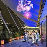 東京駅八重洲口のグランルーフガーデンで、2025年8月29日から9月7日まで開催される「宵路灯籠2025」。主催は一般社団法人東京ステーションシティ運営協議会。(写真/東京ステーションシティ運営協議会提供) 東京駅八重洲口のグランルーフガーデンで、2025年8月29日から9月7日まで開催される「宵路灯籠2025」。主催は一般社団法人東京ステーションシティ運営協議会。(写真/東京ステーションシティ運営協議会提供)