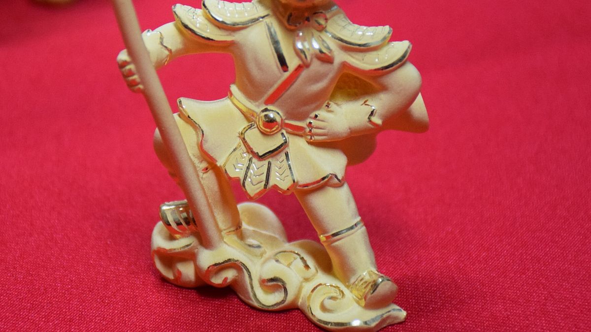 金華山銀樓打造金猴迎春 金光閃閃民眾喜愛 金華山銀樓打造金猴迎春 金光閃閃民眾喜愛