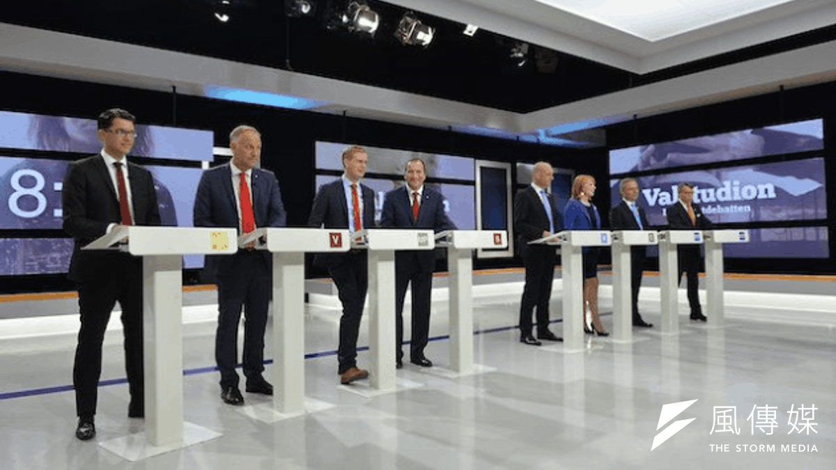 瑞典國會選舉前辯論,滯留北韓美國人米勒遭判6年徒刑。(美聯社) 瑞典國會選舉前辯論,滯留北韓美國人米勒遭判6年徒刑。(美聯社)