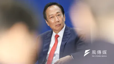 前鴻海董事長郭台銘未來在鴻海扮演何種角色?引人好奇。(簡必丞攝)