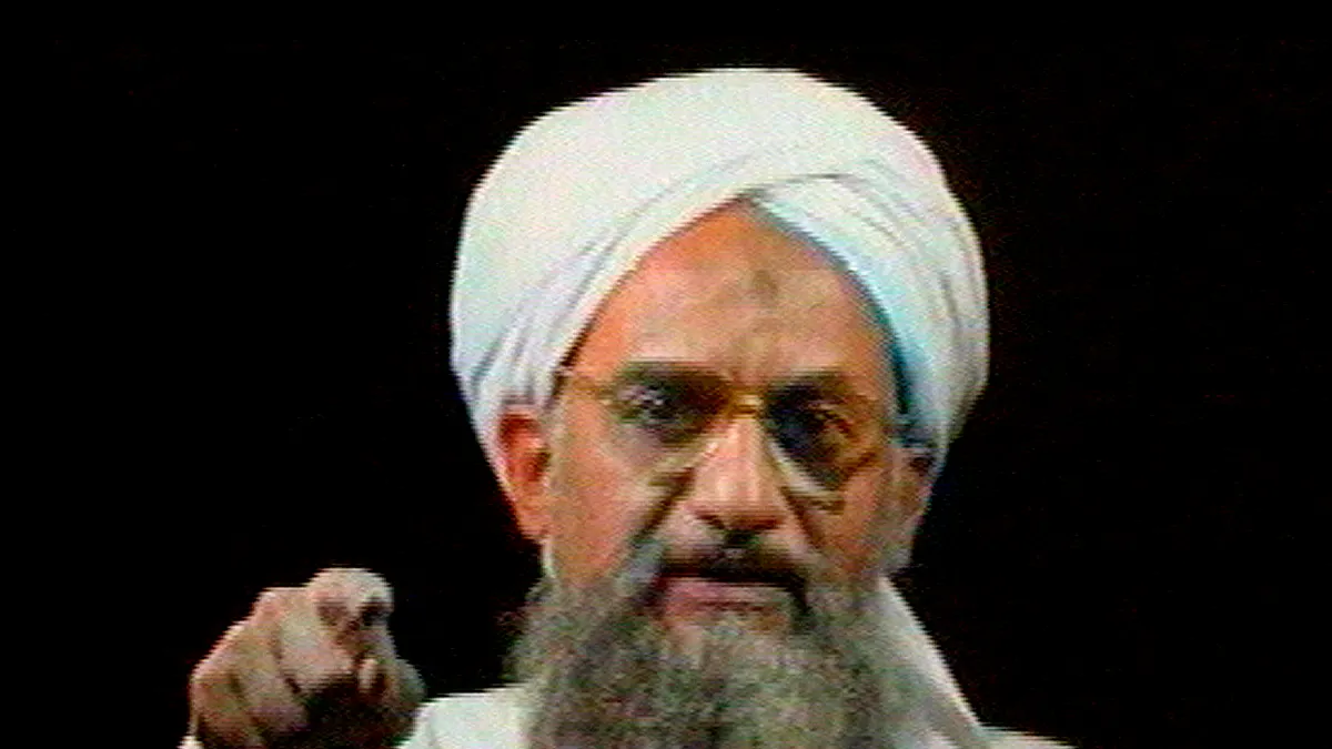 恐怖組織「基地」第二任領導札瓦希里(Ayman al-Zawahri),攝於2006年(AP) 恐怖組織「基地」第二任領導札瓦希里(Ayman al-Zawahri),攝於2006年(AP)