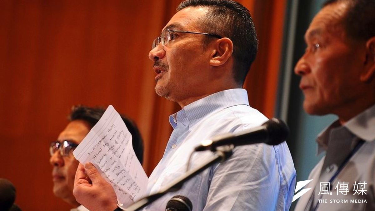 馬來西亞交通部長希山慕丁22日表示,中國衛星發現疑似MH370機身碎片的漂流物。(美聯社) 馬來西亞交通部長希山慕丁22日表示,中國衛星發現疑似MH370機身碎片的漂流物。(美聯社)