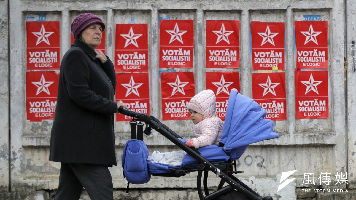 東歐國家摩爾多瓦首都基希涅夫街頭(美聯社) 東歐國家摩爾多瓦首都基希涅夫街頭(美聯社)