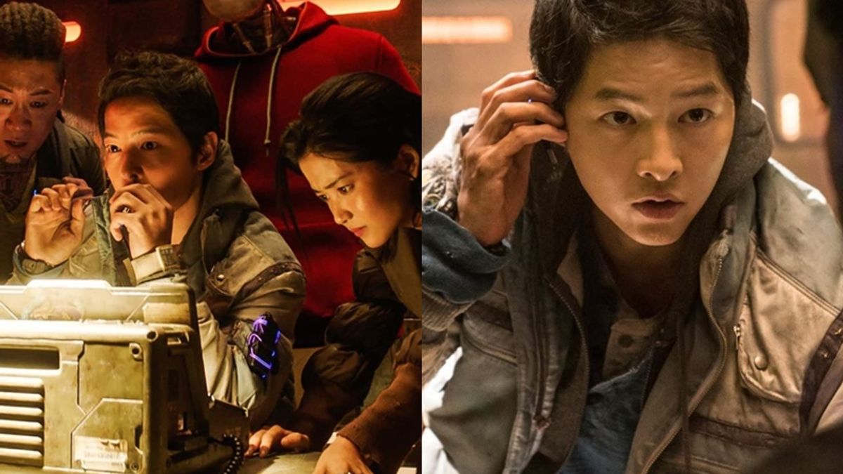 韓國科幻片《勝利號》暗藏超多「韓式洋蔥」,除了太空科幻的劇情,宋仲基和女兒純伊還有花兒的互動讓人淚流滿面。(圖/取自imdb) 韓國科幻片《勝利號》暗藏超多「韓式洋蔥」,除了太空科幻的劇情,宋仲基和女兒純伊還有花兒的互動讓人淚流滿面。(圖/取自imdb)