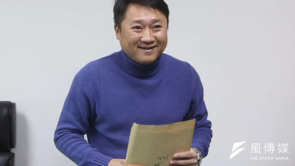 李哲華(圖)遭拔官當天,還與秘書長曾永權南下開輔選動員會議。(郭晉瑋攝)