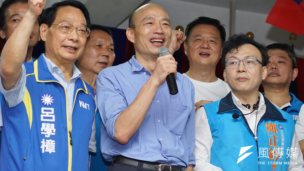 高雄市長韓國瑜初選出線以來,負評升高多半是「自爆」。(盧逸峰攝) 高雄市長韓國瑜初選出線以來,負評升高多半是「自爆」。(盧逸峰攝)