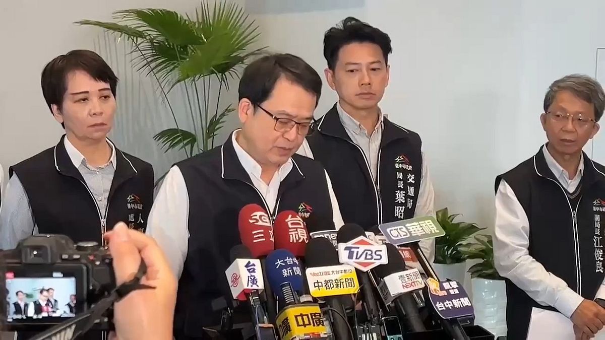 黃崇典召開記者會公佈張應當的懲處結果。(圖/翻攝自記者爆料網) 黃崇典召開記者會公佈張應當的懲處結果。(圖/翻攝自記者爆料網)