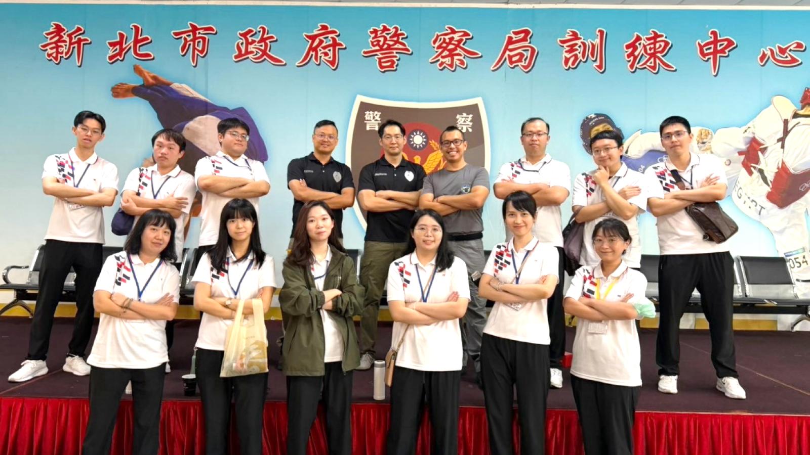廉政班57期參訪新北市警局 體驗模擬執勤與無人機科技精進實務職能與素養