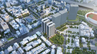 捷運橘線O9聯合開發案A基地,位於高速公路中正交流道旁,由聯上實業及美力營造團隊獲選為最優申人,將投入65億元資金。(圖/高雄市捷運局提供)
