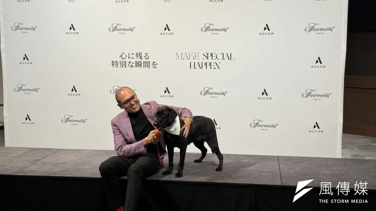 加拿大高級飯店品牌Fairmont總經理Karan Singh。(黃信維攝)
