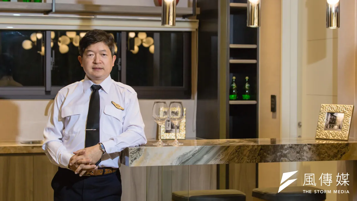 蔡明仁醫師同時是個專業的飛行員,兼具兩種身份的他對「家」有其獨特的要求。(圖/林世文攝)