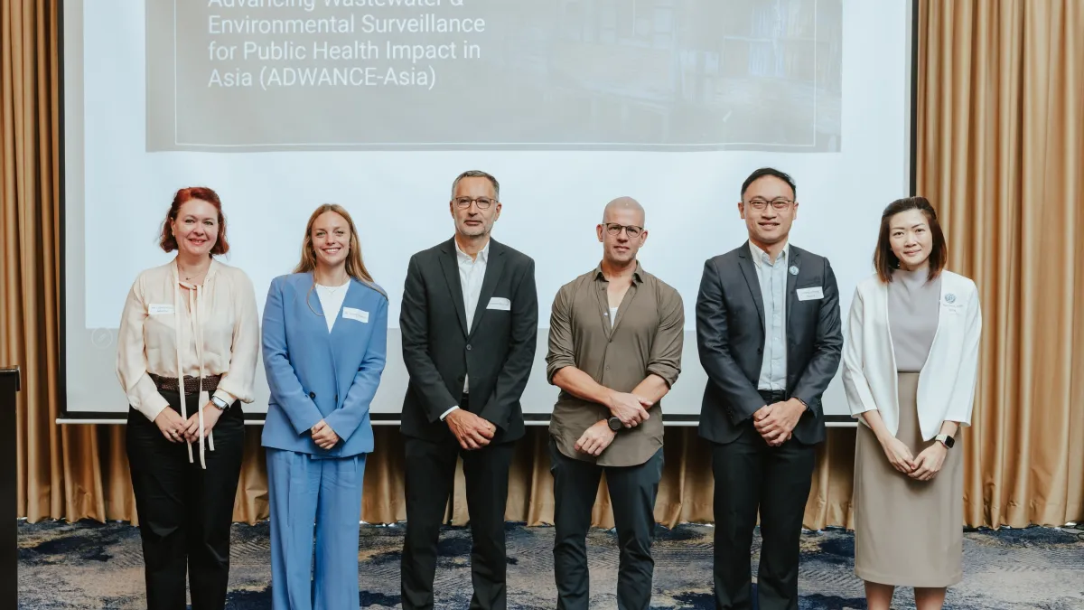 Duke-NUS awarded €2 million EU grant to help Asia detect outbreaks earlier through wastewater surveillance