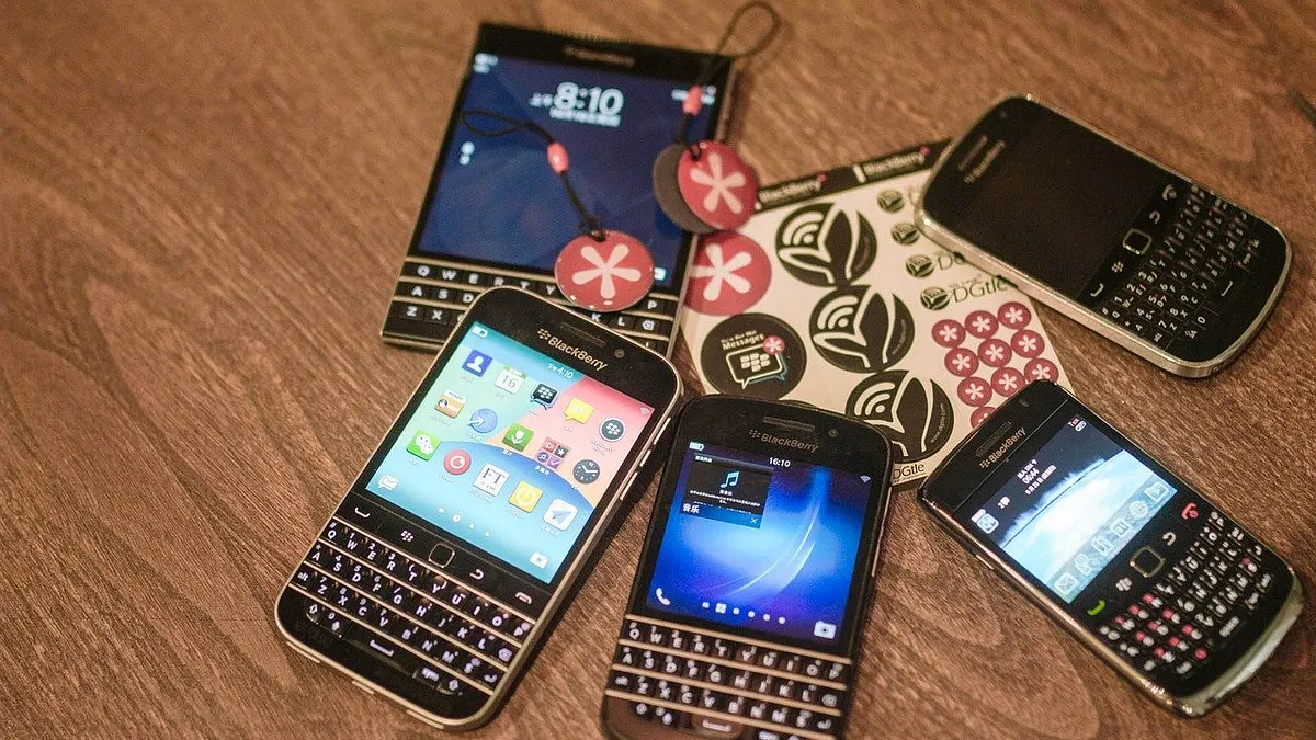 BlackBerry Mobile宣布將在八月停產,傳統手機的時代結束了。(圖/ pixabay)