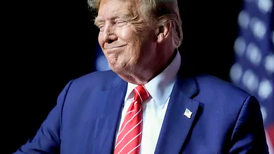美國前總統川普。(美聯社)