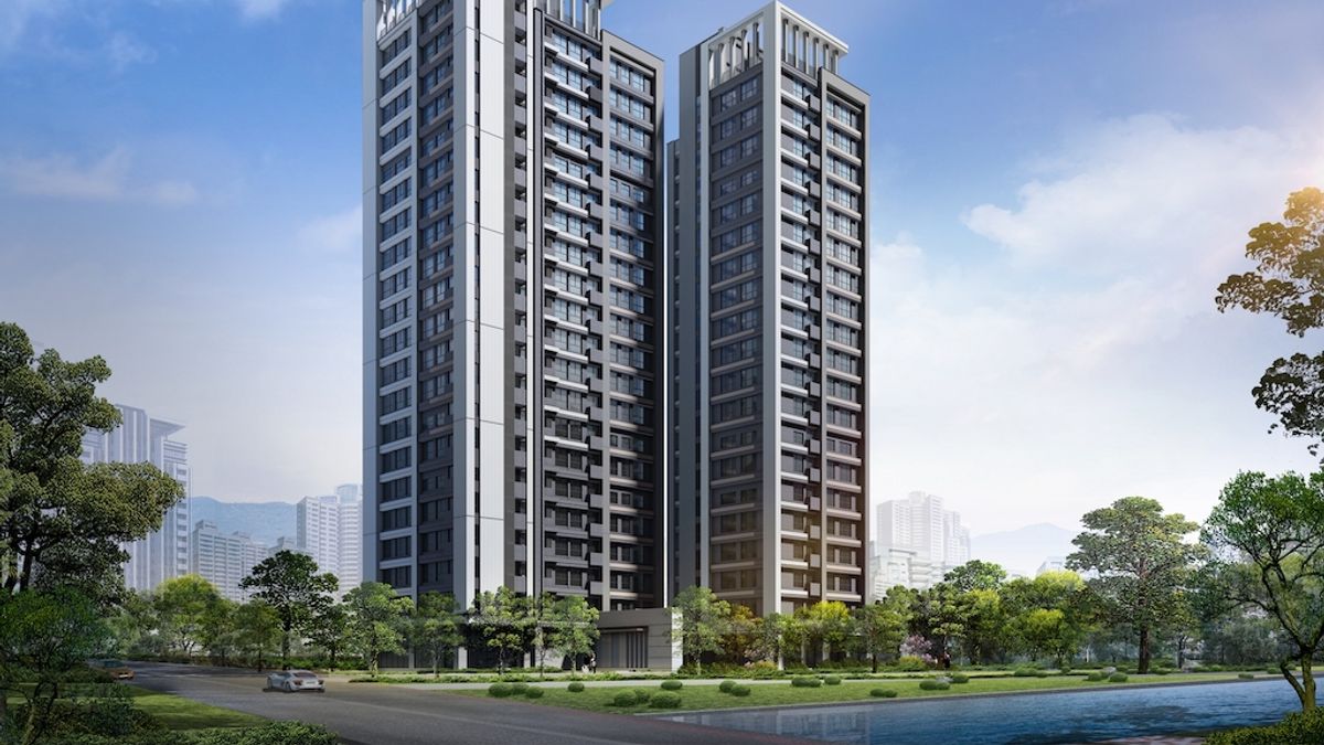 桃園小檜溪重劃區推出推出二期產品「國泰溪境」,吸引不少想移居桃園的雙北客及國泰粉絲置產預訂。(圖/國泰建設提供) 桃園小檜溪重劃區推出推出二期產品「國泰溪境」,吸引不少想移居桃園的雙北客及國泰粉絲置產預訂。(圖/國泰建設提供)