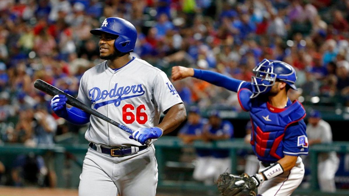 道奇普伊格(圖左)再度被竊,生涯家裡一共被光顧3次。(美聯社) 道奇普伊格(圖左)再度被竊,生涯家裡一共被光顧3次。(美聯社)