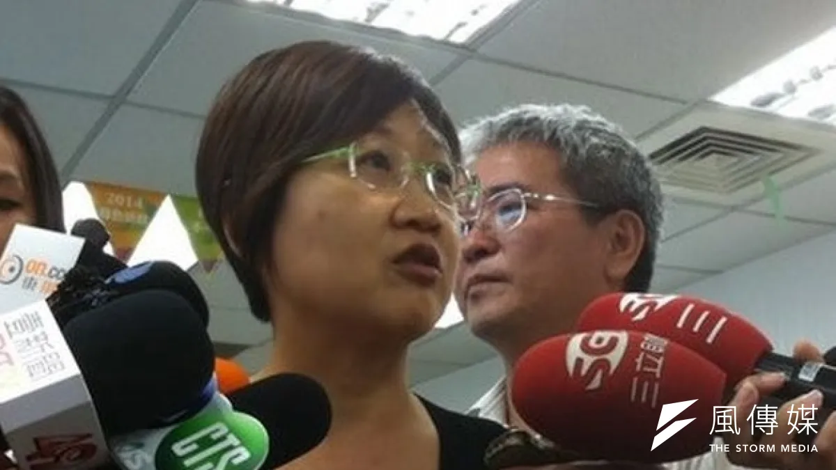 回應馬英九,民進黨發言人徐佳青說,少點口水全力救災。(資料照,顏振凱攝)