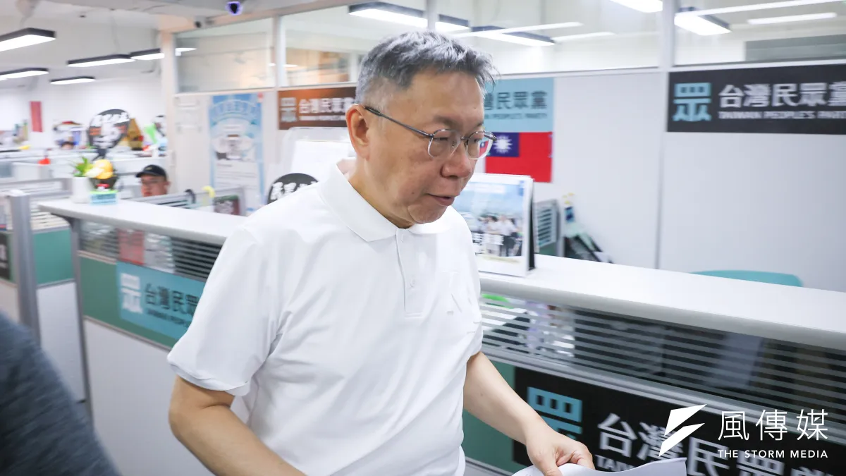 對於高虹安遭到重判,柯文哲(見圖)表示「難過未給年輕人足夠保護」。(資料照,顏麟宇攝)