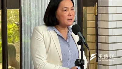 國民黨立委陳玉珍抱怨立法院長韓國瑜「太中立」。(鍾秉哲攝)