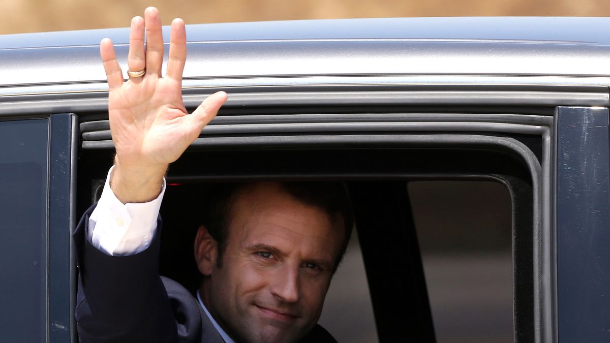 法國新總統馬克宏的民調支持度在一個月內狂跌(AP) 法國新總統馬克宏的民調支持度在一個月內狂跌(AP)