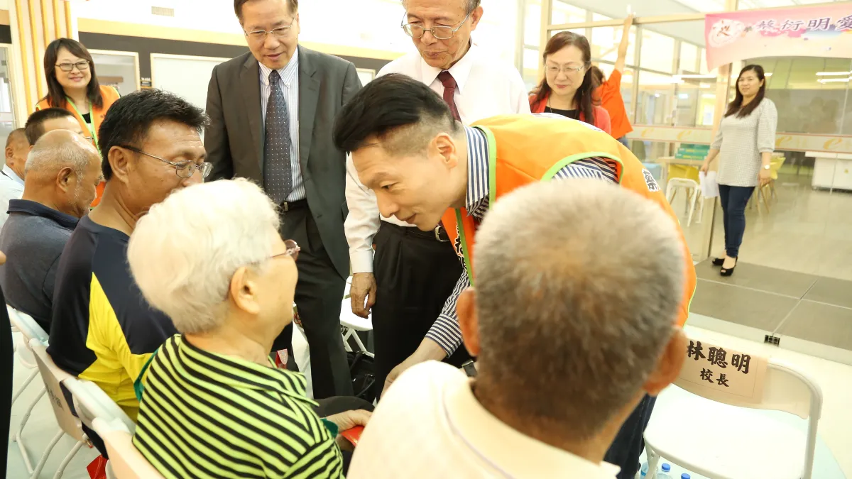 南華大學「公益青年行三好」 下鄉關懷社區長輩