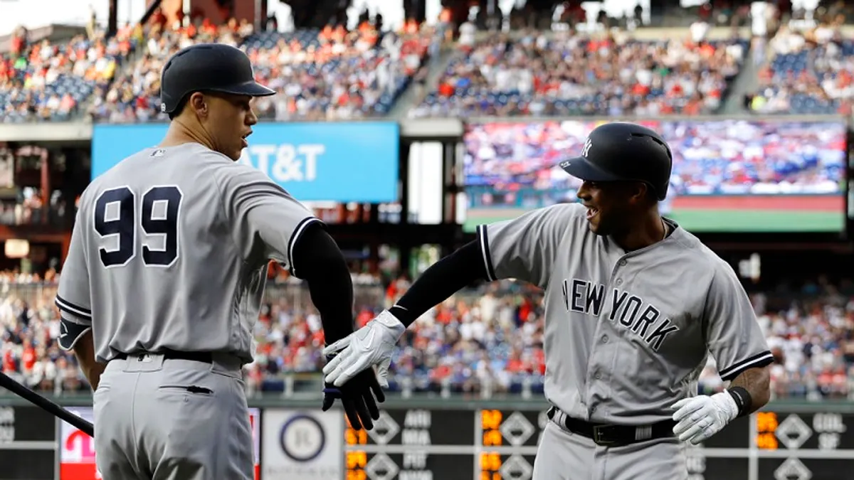 賈吉今天敲出本季第21轟,同時也是主場第50轟。 (美聯社)