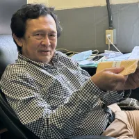 Chen Wen-shan, Honorary Professor of the Department of Geosciences at National Taiwan University. (Photo by Apple Chang) Chen Wen-shan, Honorary Professor of the Department of Geosciences at National Taiwan University. (Photo by Apple Chang)