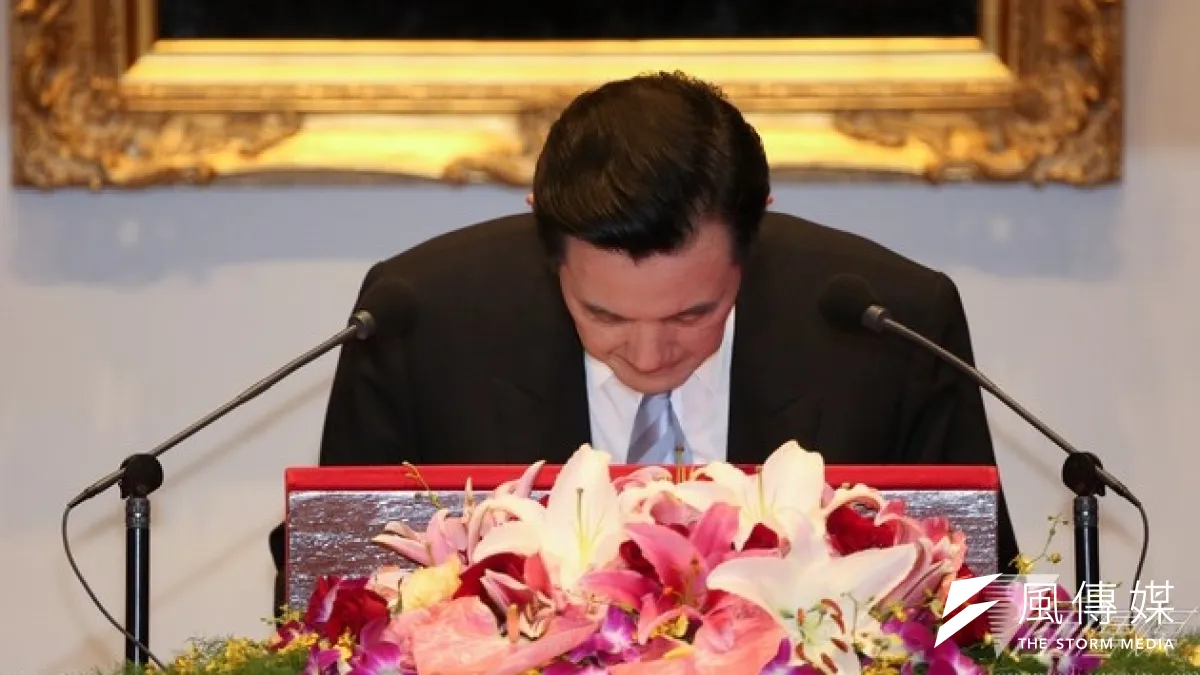 330學生佔領凱道前,馬英九總統再次記者會說明兩岸監督機制可予以法制化,但似仍無法釋疑。(余志偉攝)