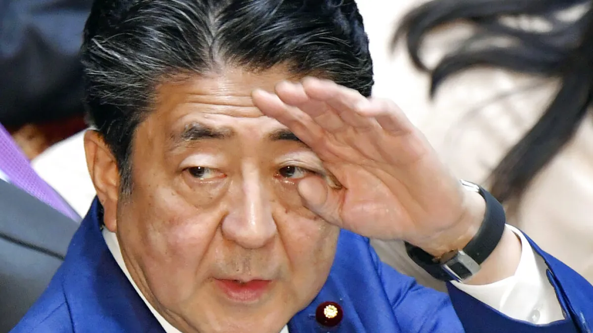 日本首相安倍晉三。(美聯社)
