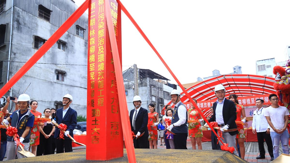 中市柳川二期工程林森柳橋至民權柳橋19日舉行動土典禮。(圖/台中市政府提供) 中市柳川二期工程林森柳橋至民權柳橋19日舉行動土典禮。(圖/台中市政府提供)