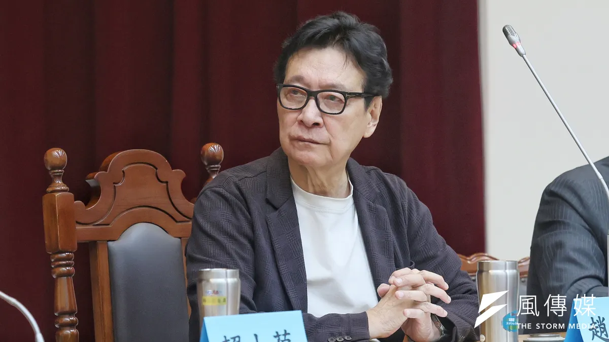 前中廣董事長趙少康(見圖)在8天內兩度專訪民進黨台北市長參選人沈伯洋,掀起藍軍憤怒,更有中央委員發動連署,提案要求開除他的黨籍。(資料照,柯承惠攝)