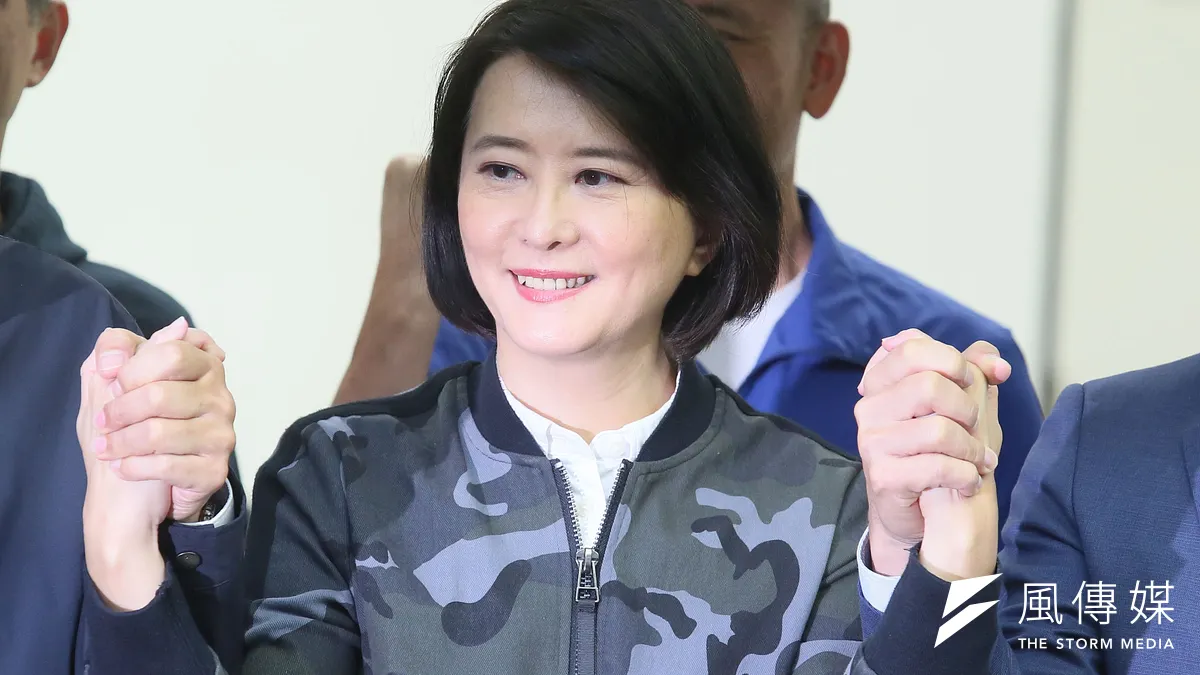 台北市議員王鴻薇臨危受命,披掛對戰吳怡農,選情極為緊繃。(柯承惠攝)