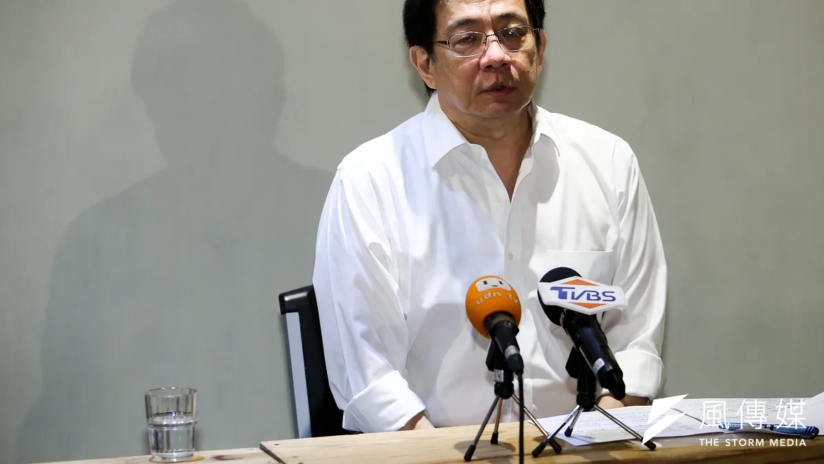 黃士修轉述,管中閔(見圖)表示「你們年輕一代還有未來,不需要犧牲自己的生命,換取他們已經不存在的良知。」(資料照,陳明仁攝﹞