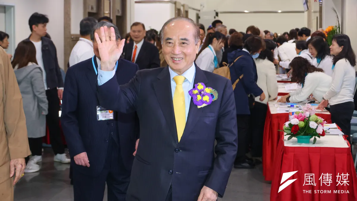 前立法院長王金平8日出席「中道和平聯盟」和平宣言倡議大會盟。(資料照,顏麟宇攝)