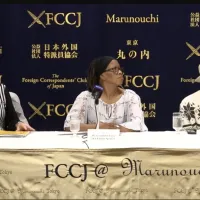 米テキサス州の環境保護団体代表らが来日し、日本の金融機関によるフリーポートLNG事業への投資が引き起こす深刻な健康被害や環境破壊について、直ちに資金提供を見直すよう訴えた 。(写真/FCCJ提供) 米テキサス州の環境保護団体代表らが来日し、日本の金融機関によるフリーポートLNG事業への投資が引き起こす深刻な健康被害や環境破壊について、直ちに資金提供を見直すよう訴えた 。(写真/FCCJ提供)