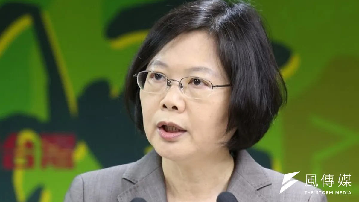民進黨主席蔡英文批張顯耀案,國民黨反擊蔡是見獵心喜。(資料照,吳逸驊攝)