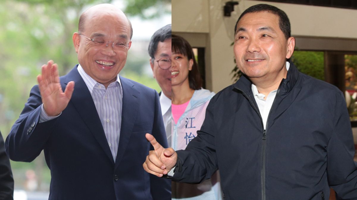 「王爺」蘇貞昌出馬力戰新北市,目標之一是把侯友宜困在新北,無法產生「外溢效應」。(資料照,顏麟宇攝/影像合成:風傳媒) 「王爺」蘇貞昌出馬力戰新北市,目標之一是把侯友宜困在新北,無法產生「外溢效應」。(資料照,顏麟宇攝/影像合成:風傳媒)