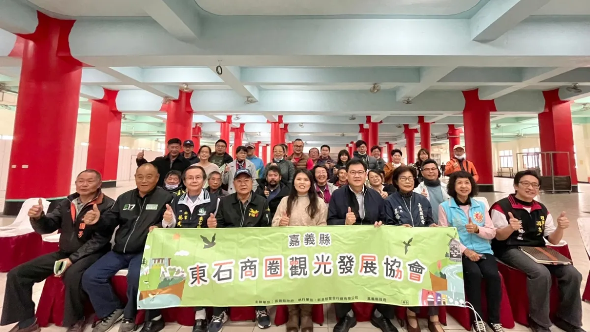 嘉義縣政府推動商圈成立與發展,東石商圈正式成立。(圖/嘉義縣政府提供)