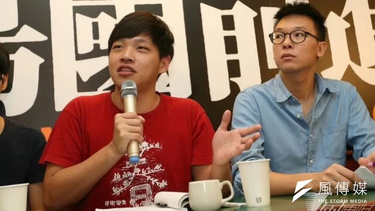 林飛帆陳為廷等人成立「島國前進」,聚焦兩岸議題,要為自由貿易除魅。(吳逸驊攝)