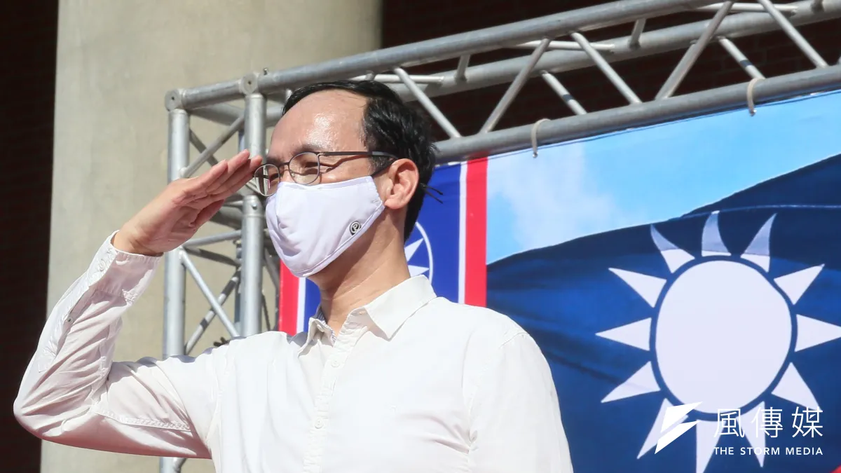 作者認為,2022年是國民黨生死存亡的關鍵年,國民黨主席朱立倫不能再置身事外。(資料照,柯承惠攝)