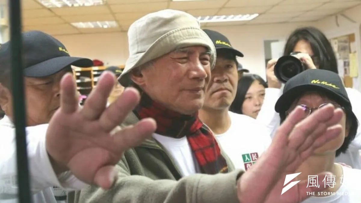 林義雄宣布停止禁食,朝野折衝經過迂迴曲折。(吳逸驊攝)