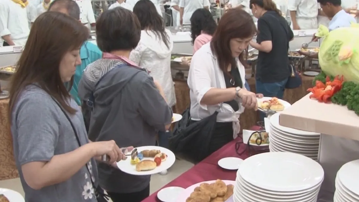 皇家宮廷料理上桌 光復高中學生展現好手藝