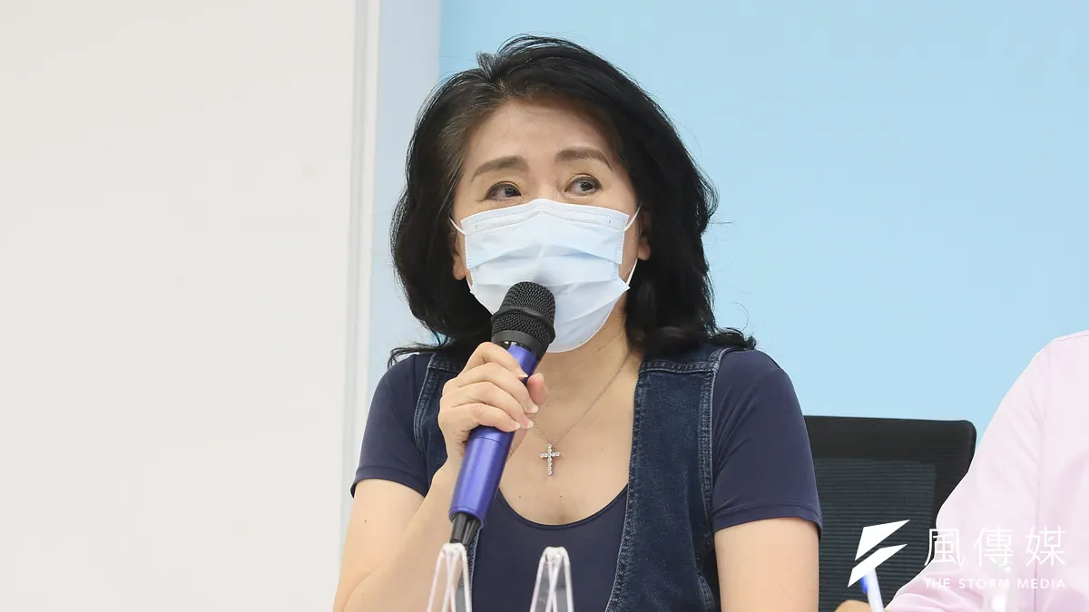 國民黨立委李貴敏24日表示,2020年自己與其他藍委提案修正《外役監條例》,卻遭綠委封殺。(柯承惠攝) 國民黨立委李貴敏24日表示,2020年自己與其他藍委提案修正《外役監條例》,卻遭綠委封殺。(柯承惠攝)