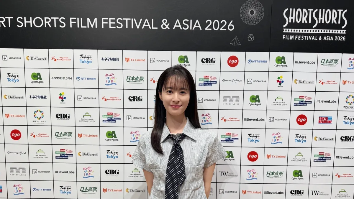 Runa Numo, an actress with experience working in Taiwan, appeared at 'SSFF & ASIA 2026' with her lead short film 'shady' and spoke exclusively to 風傳媒 (The Storm Media) about her experiences on set in both Japan and Taiwan, expressing her ambition to build