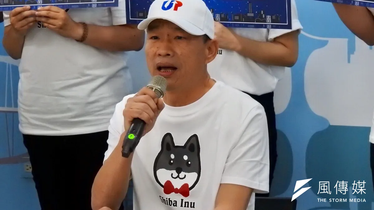 國民黨總統候選人韓國瑜(見圖)近日與交通部長林佳龍針對愛情摩天輪議題隔空交火。(資料照,徐炳文攝)