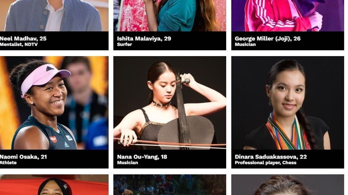 富比士揭露10大領域30位30歲以下傑出青年「30 under 30」榜單,台灣僅18歲大提琴家歐陽娜娜入圍,在這份榜單中還有哪些趨勢?(圖/Forbes) 富比士揭露10大領域30位30歲以下傑出青年「30 under 30」榜單,台灣僅18歲大提琴家歐陽娜娜入圍,在這份榜單中還有哪些趨勢?(圖/Forbes)