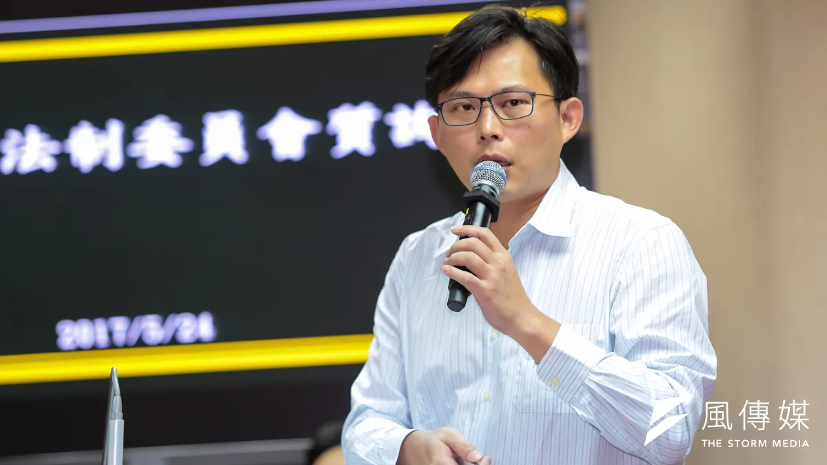 罷免法修正通過後,時代力量立委黃國昌成為第一位遭反同團體連署罷免、而且第二階段達標的立委。(資料照片,顏麟宇攝)