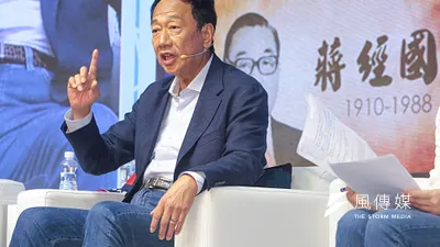 作者指出,鴻海創辦人郭台銘最大的問題就是「剛愎自用,胸襟窄小。」沒有堪用的幕僚策士,更是他最大的致命傷。(資料照,顏麟宇攝)